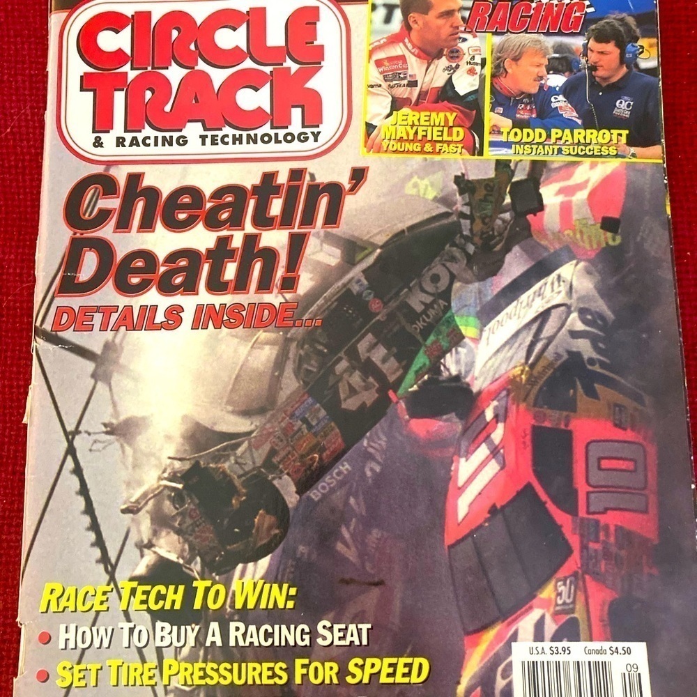 Circle Track NASCAR magazine 1996
